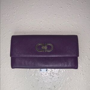 Purple Salvatore Ferragamo Wallet
